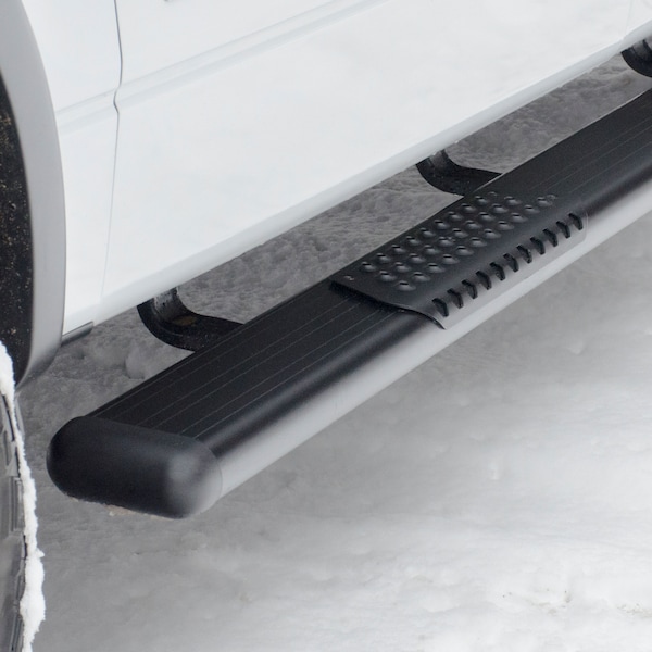 O-Mega II 6" x 36", 100" Black Aluminum Side Steps Ram ProMaster
